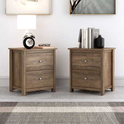 Isenbert 2-Drawer Nightstand