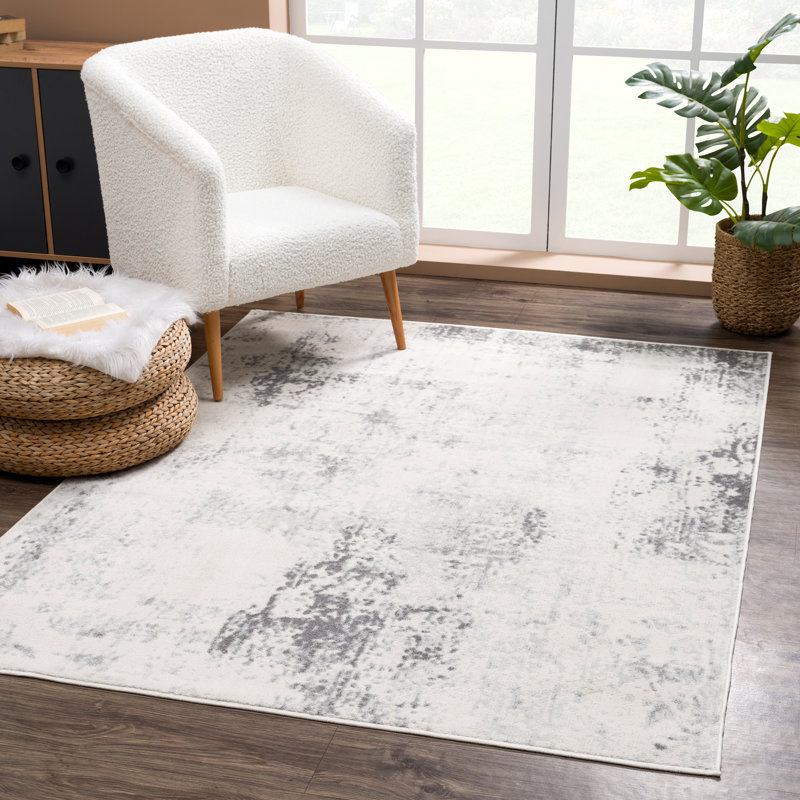 Elyjah Abstract Indoor Rug, Rectangle 3'11" x 5'7"
