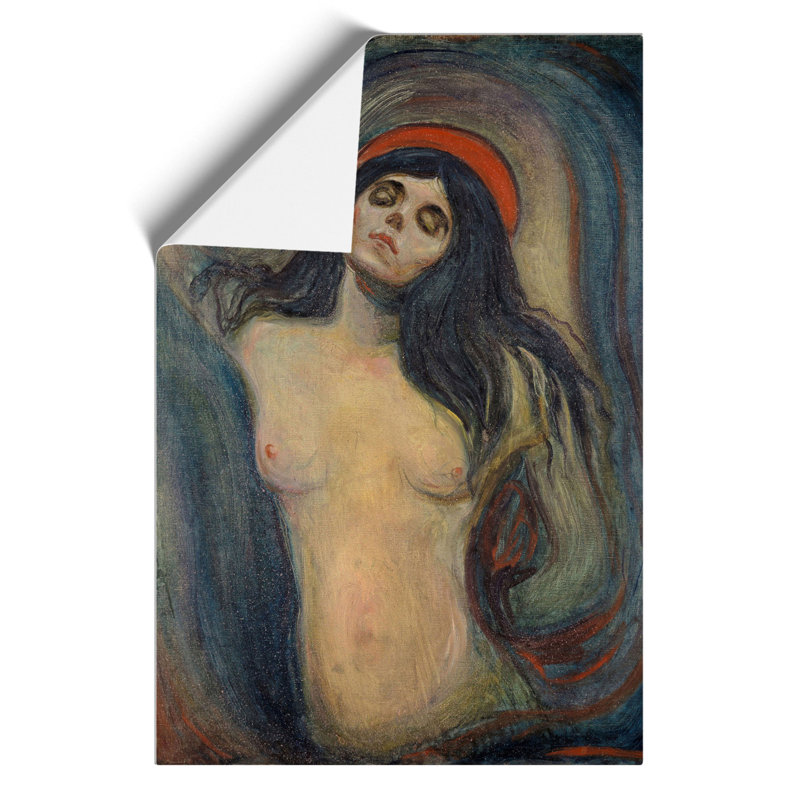 Madonna Vol.2 by Edvard Munch - No Frame Painting, 59cm H x 42cm W x 0.1cm D