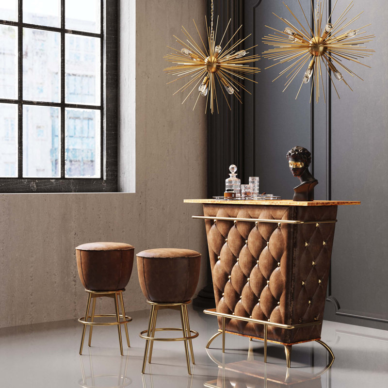 Bar Lady Rock Vintage, Brown/Brass
