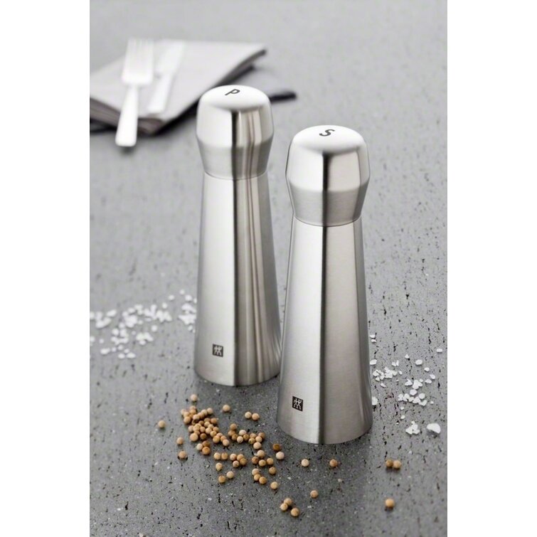 Zwilling 39500-019 Pepper Mill, Stainless Steel, Manual, Ceramic, Pepper  Grinder, Pepper, Spice