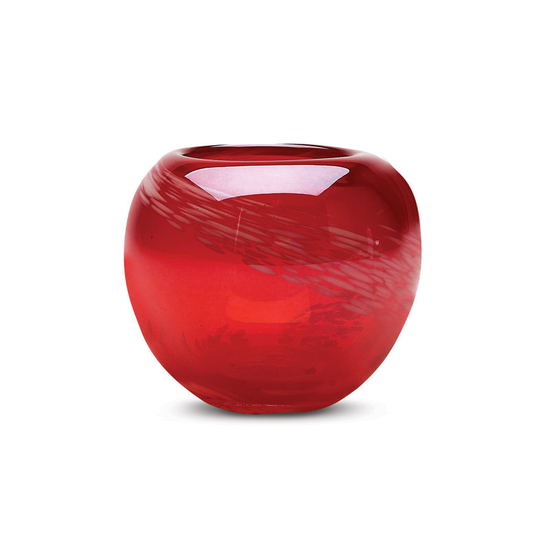 Votive en verre Pearl, Rubis