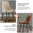 Abagayle 18.11'' H Leather Upholstered Armchair-946654787