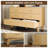 6 -Drawer Double Dresser 47.24''W, Chest Of Drawers With Adjustable Base For Bedroom, Living Room-1064566558