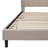 Aluino Arched Button Tufted Upholstered Platform Bed Frame - No Box Spring Required-395099098-395099102