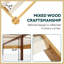 Jamerian Solid Wood Platform Bed Frame Without Headboard, Modern Bed-1245995948-1269057371