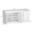 Buffet viennois de 62 po en blanc