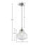 Luminaire suspendu en forme de cloche en orme