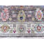 Tapis rectangulaire en laine de conception unique 6 pi x 8 pi 10 po Ineisha