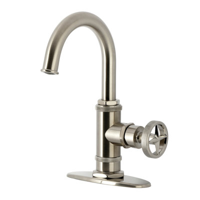 Robinet de salle de bain à poignée simple 1 trou Kingston Brass