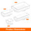 Ensemble de rangement H 1,8 po x l 9 po x P 9 po Laurenashley