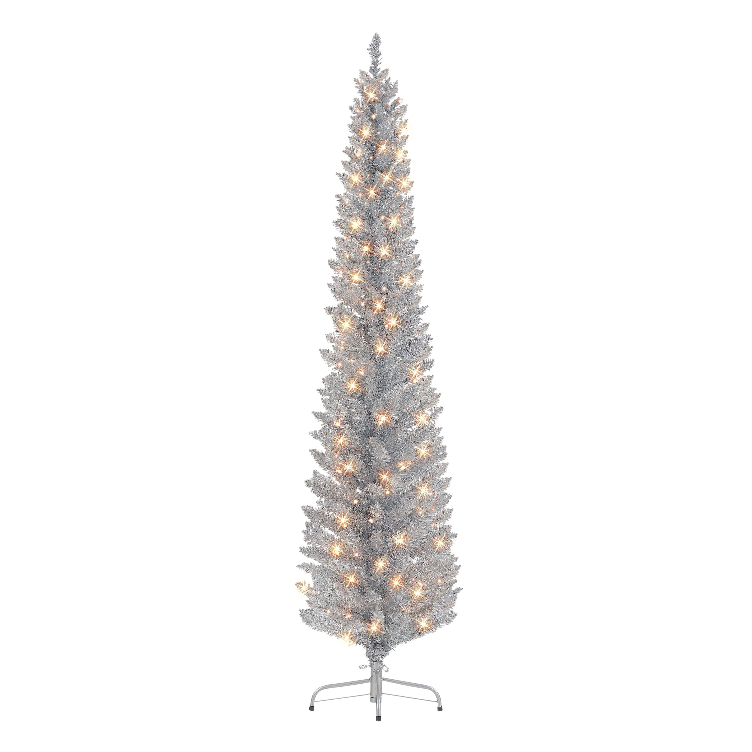 The Holiday Aisle® 6' Lighted Fir Christmas Tree | Wayfair