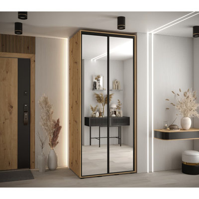Camrynne 2 Door Manufactured Wood Wardrobe