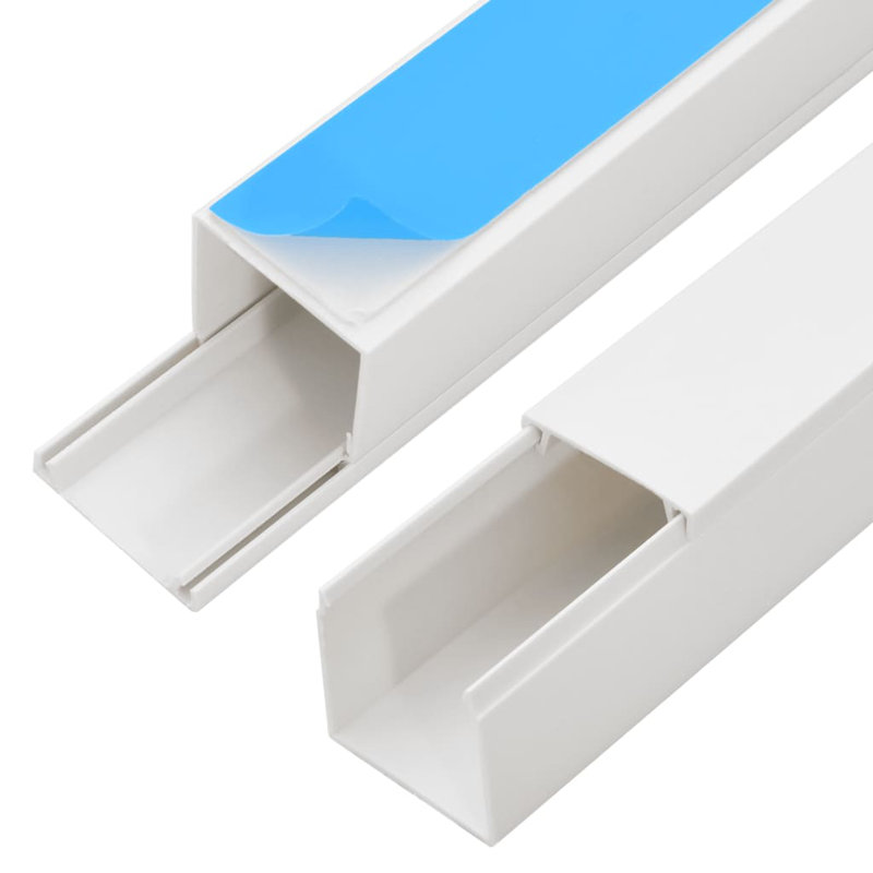 VidaXL Cable Cover, 0.6" H x 39.4" W x 1.2" D