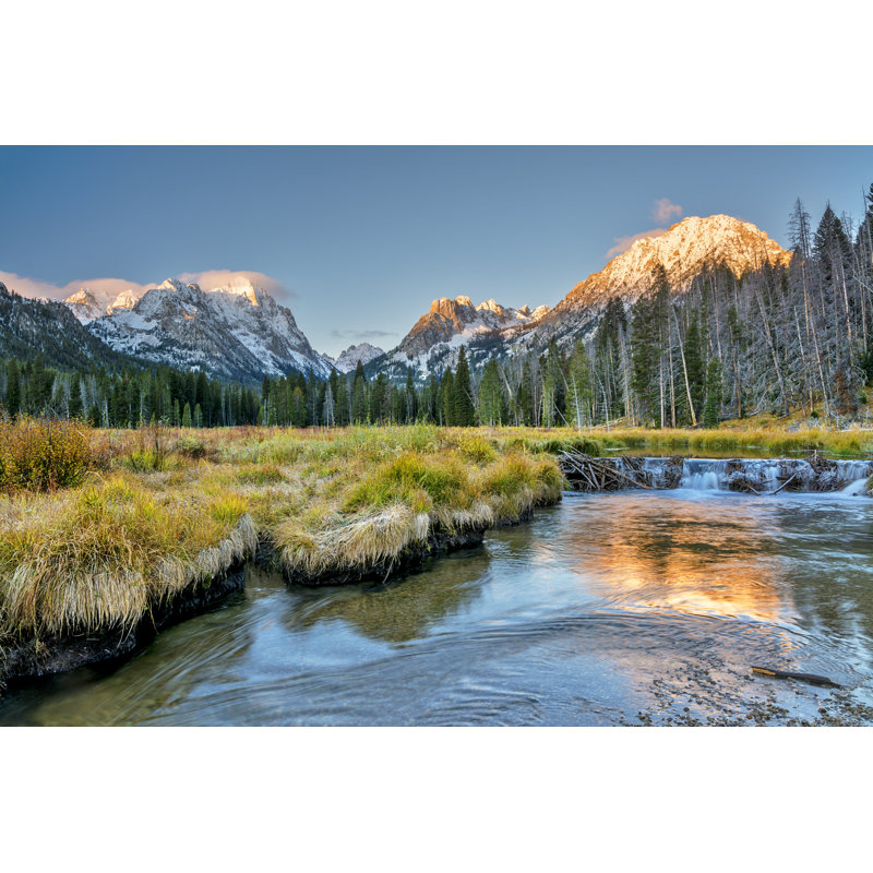 Beaver Dam - impression sur toile tendue, H 12 po x l 18 po x P 1 po