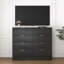 Commode 8 tiroirs en bois-1081539376