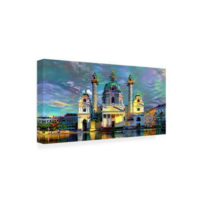 Art sur toile, "Pedro Gavidia Vienna Vienna Karlskirche"