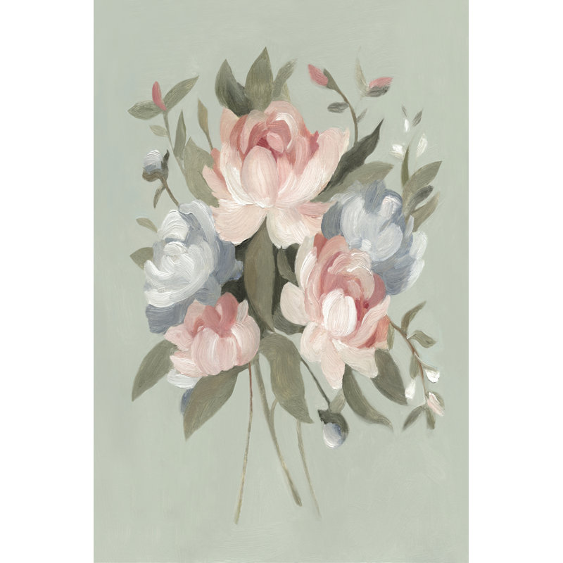 UA CH Pastel Bouquet I 1 Piece Wrapped Canvas Painting, 122cm H x 81cm W x 3.8cm D