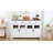 Almus 55'' Sideboard with 4 Glass Doors, 2 Large Drawers and Adjustable Shelves-232908992