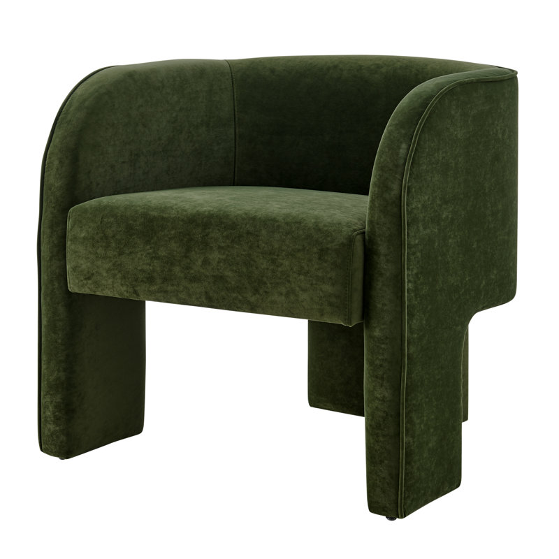 Zamiere 28Cm Wide Armchair, Dainty Green Velvet