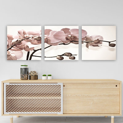 Ensemble de 3 impressions sur toile tendue