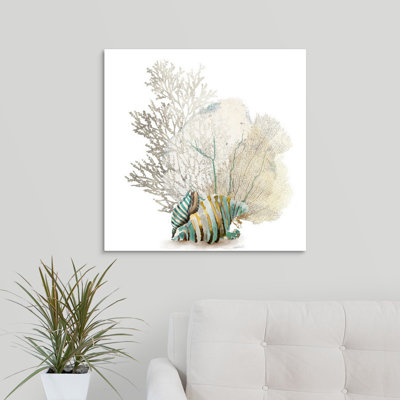Deep Coral " Coral II " by Aimee Wilson