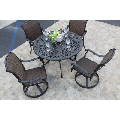 Loftus 5 Piece Dining Set by Darby Home Co