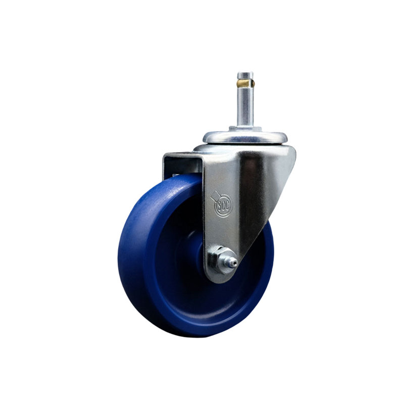 Solid urethane Swivel Grip Ring Stem Caster