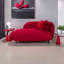 Chaises longues d'intérieur douillettes en flanelle Cozy-106773219
