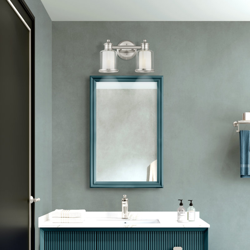 Wilczek 2 - Light Dimmable Bath Bar, Brushed Nickel
