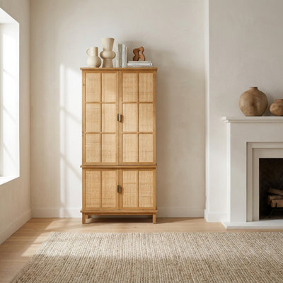 Armoire haute naturelle Seymour