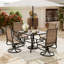 Ensemble de 4 chaises de salle à manger rembourrées Angeli-92410652