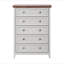 Commode moderne à 5 tiroirs, commode à tiroirs et rangement à vêtements pour le salon