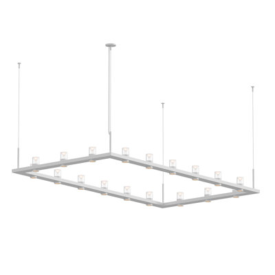 Intervals® 18 - Light LED Kitchen Island Pendant