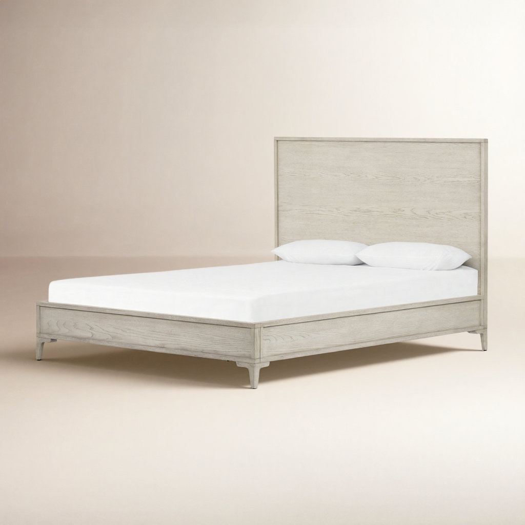 Elaiya Solid Wood Bed, King