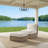 Lemoore Premium All-Weather Wicker Outdoor Armless Lounge Chair , Sunbrella® Cushions Included-102144371