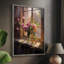 Reproduction encadrée FLORAL Series DCCLxxvii - bois massif-1717355319