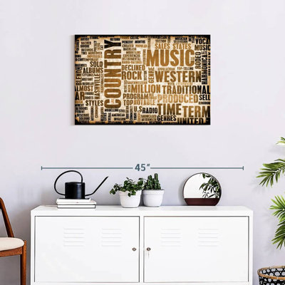Abarca Country Music Words