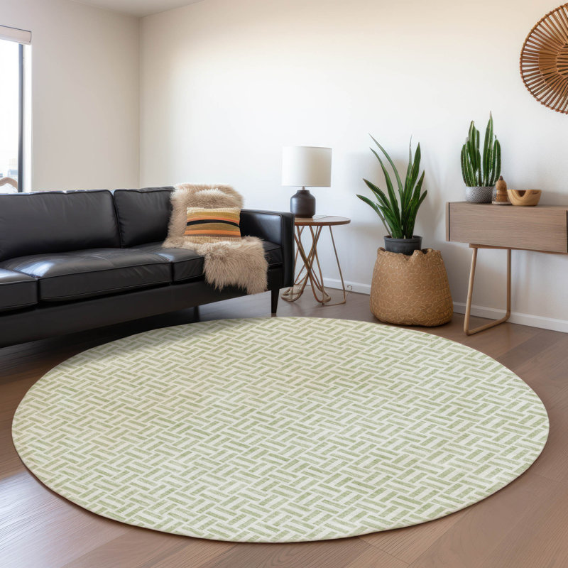  Maliana Area Rug, Round 8'