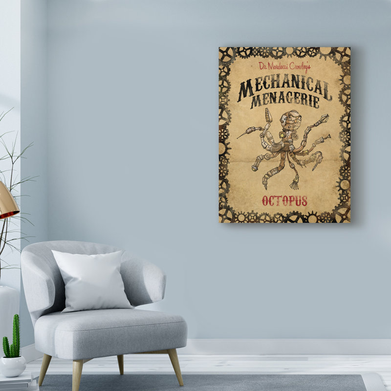 « octo », art sur toile, H 19 po x l 14 po x P 2 po