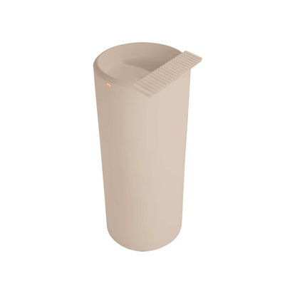 Konkretus Ubud 14.6'' Concrete U-Shaped Bathroom Sink