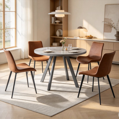 Courtenay Round Dining Table Set