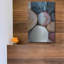 «Wet Stone Abstract» par Elena Ray, art mural en métal-2079382166