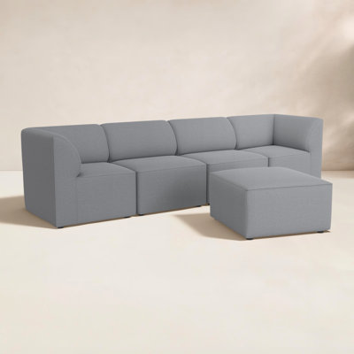 Big Joe Patio 5 Piece Outdoor Sectional