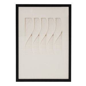 Dimensional Paper Twist - Shadowbox Graphic Art