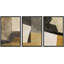 Motif de formes abstraites de motifs abstraits jaune et brun-94433902-94433903
