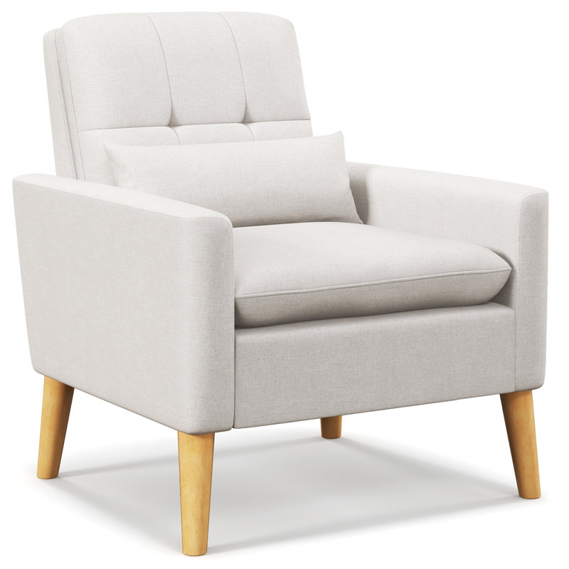 Fauteuil Kendahl, Lin beige