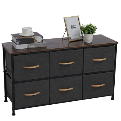 Commode 6 tiroirs Eli