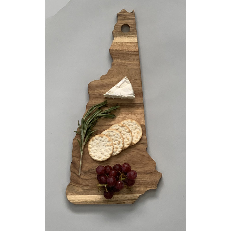 Gracie Oaks Cyprus Acacia Wood Cutting Board