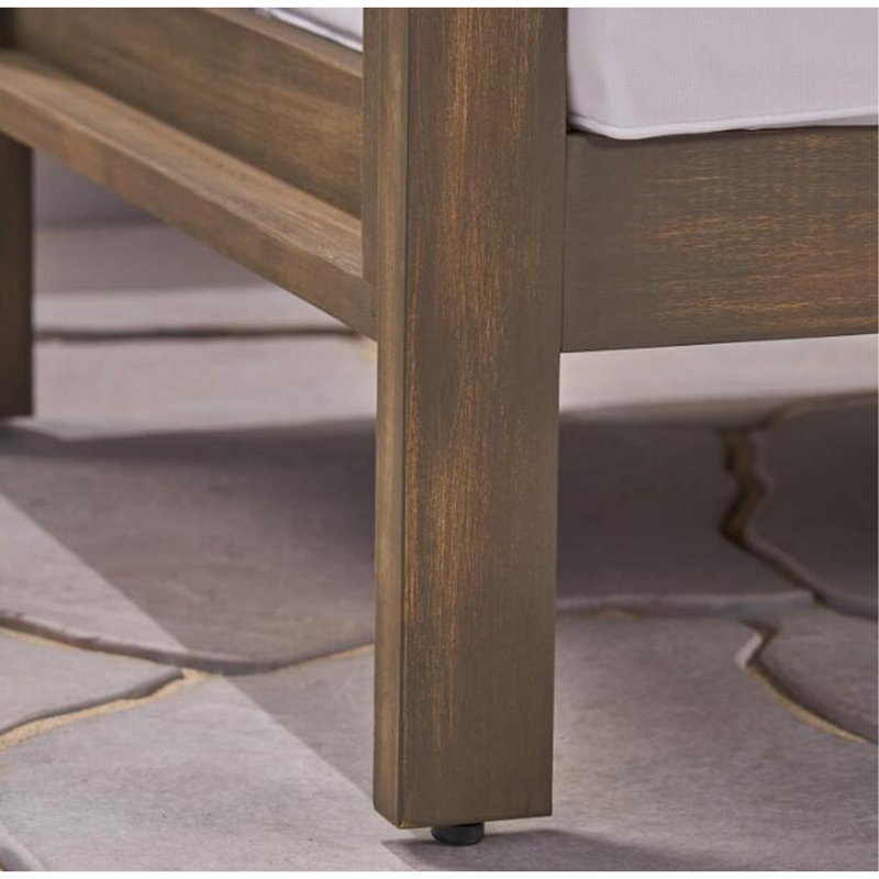 Causeuse en X, White, White